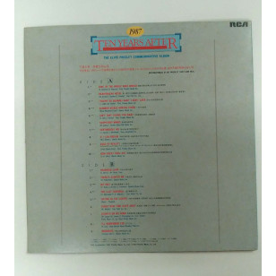 Elvis Presley ‎- 1987 Ten Years After (The Elvis Presley Commemorative Album) Hong Kong Version Vinyl LP ***READY TO SHIP from Hong Kong***
